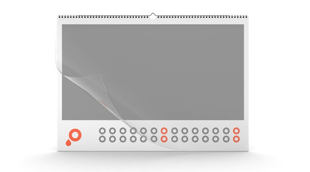 Wandkalenders met laminaat