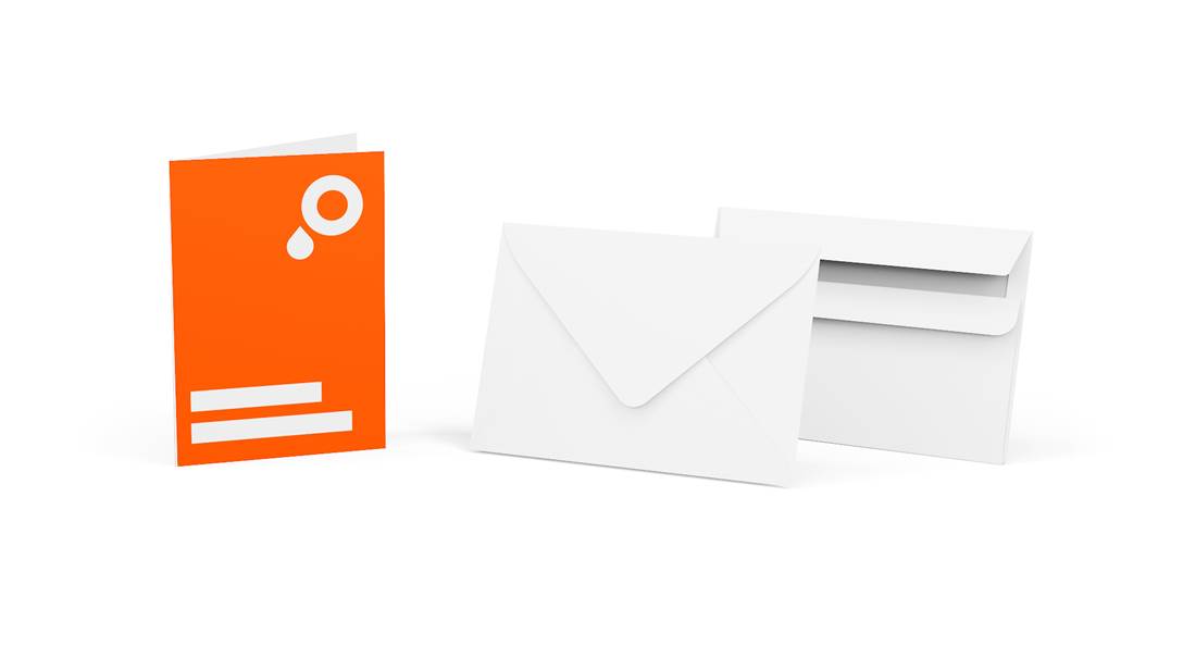 Wenskaarten A6 met enveloppen