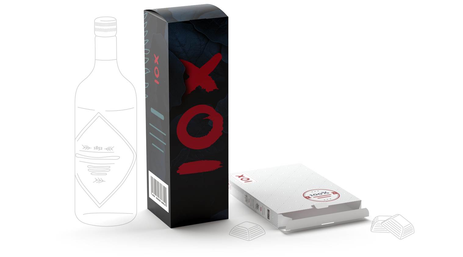 Vouwdoos met insteekklep