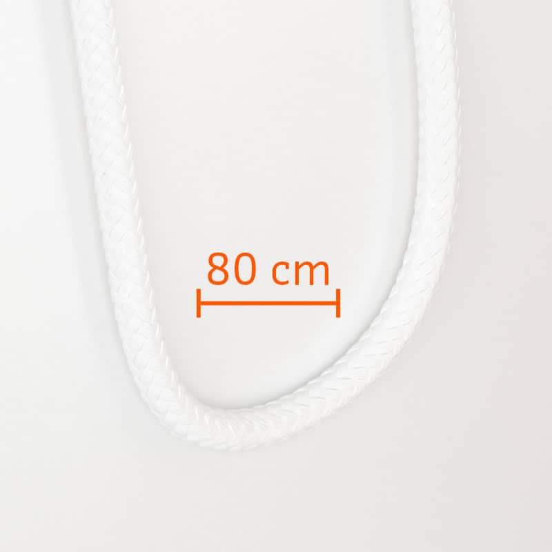 Katoen koord schouderlengte
