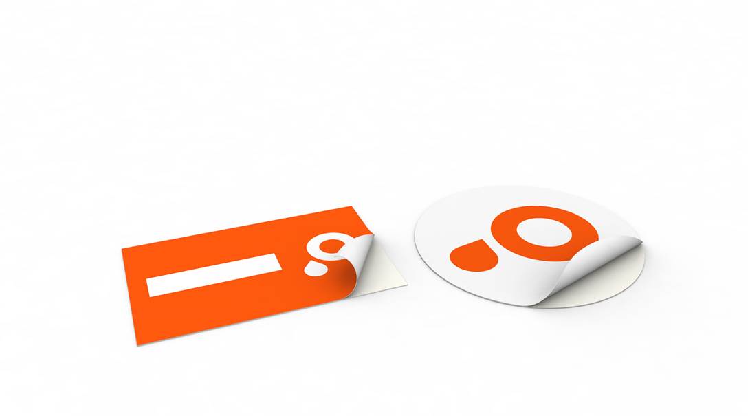 Beschrijfbare stickers