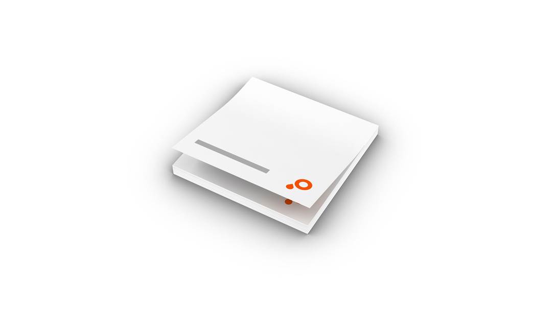 Memoblokjes zonder omslag