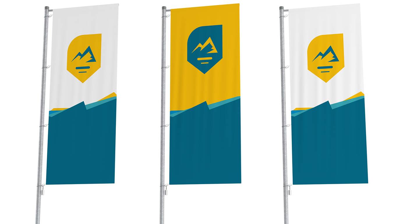 baniervlag voor een banieruithouder