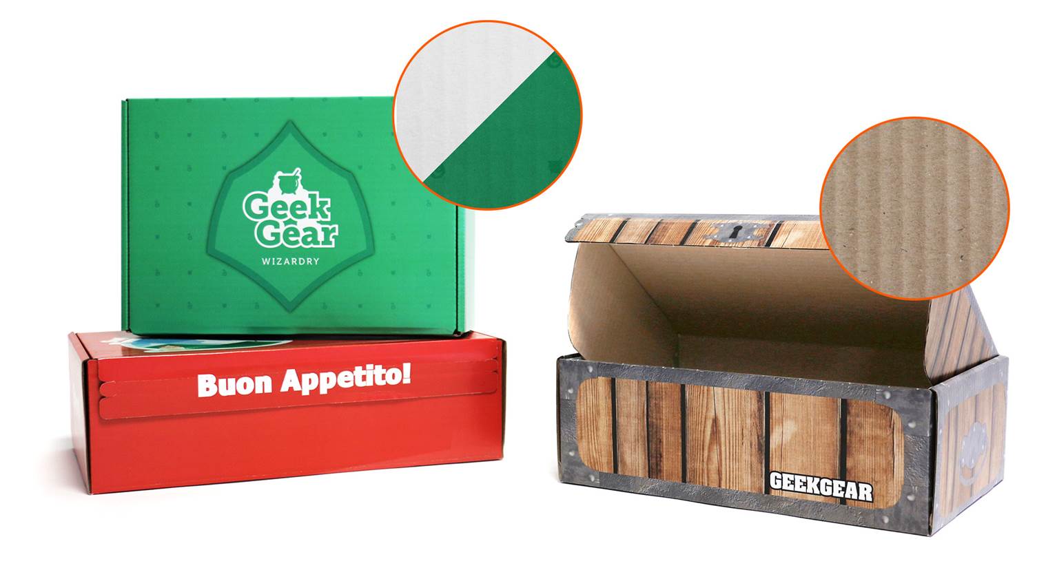 GD karton (B golf beplakt)