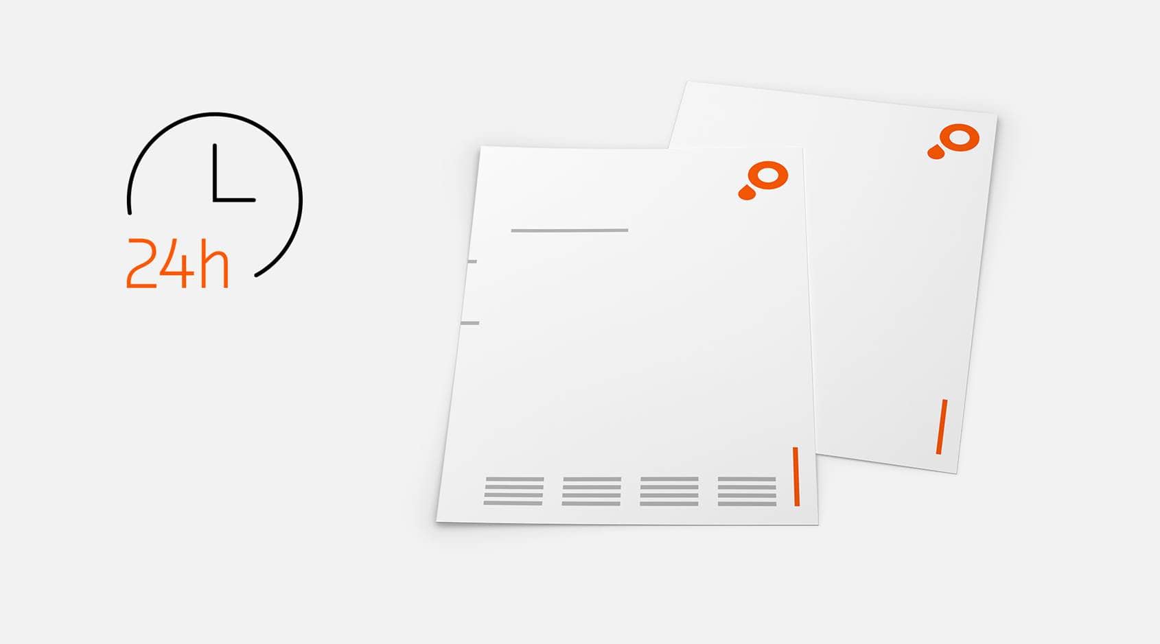 Overnight briefpapier