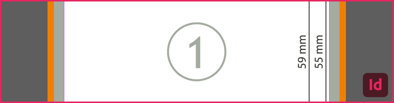 SAXOPRINT Druksjablonen In Design Step 1