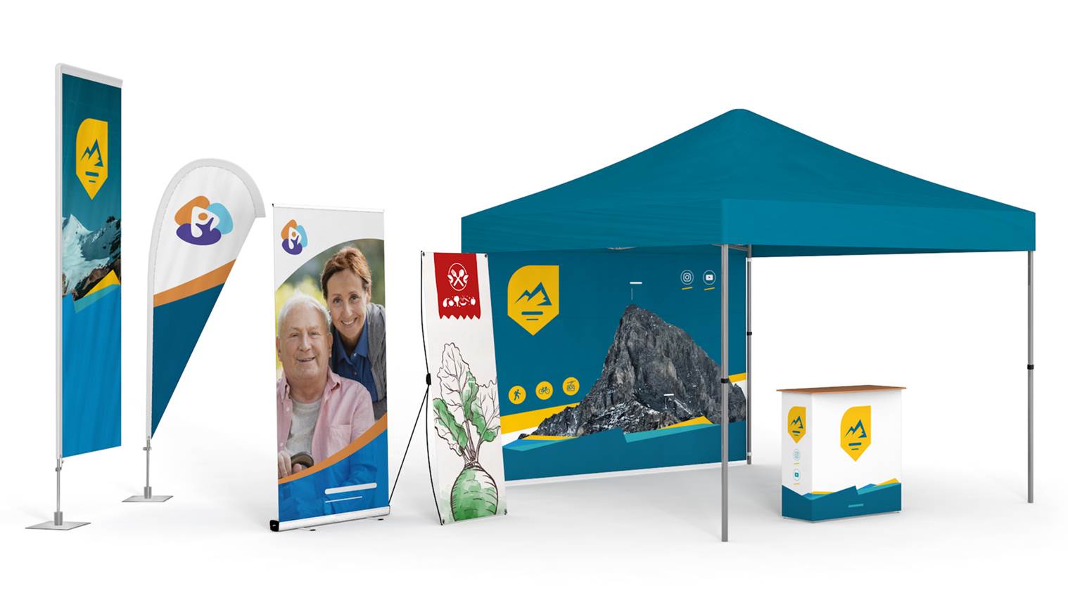 Beurs en presentatiemateriaal