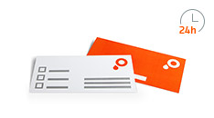 Cartes de correspondance overnight
